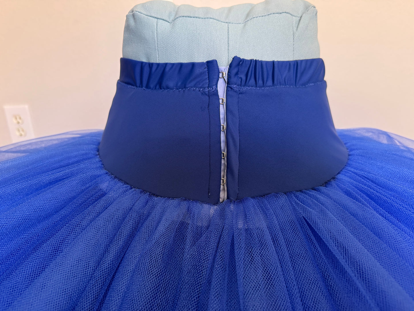 Ballet Rehearsal Tutu | Royal Blue and White