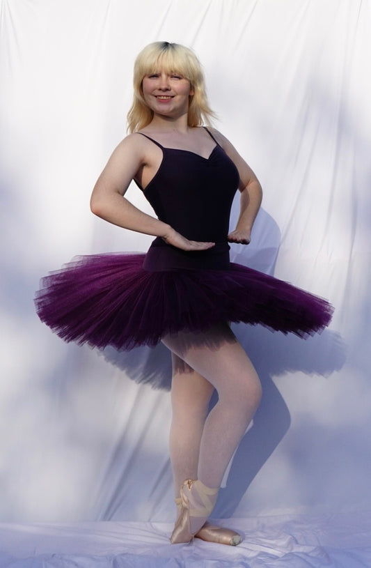 Pull On Rehearsal Tutu | Dark Purple